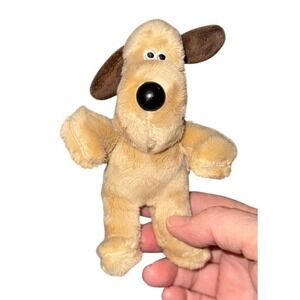Wallace and Gromit Gromit‎ Dog Plush Clip On Backpack Bag Clip Accessory